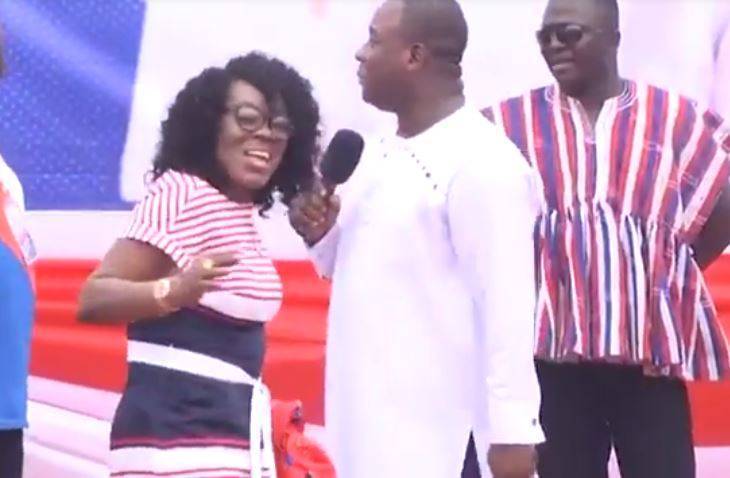 Gloria Akuffo dances to Shatta Wale's Kakai