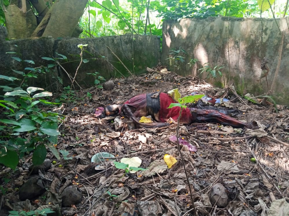 Decomposing body of a pregnant woman found at Kumasi
