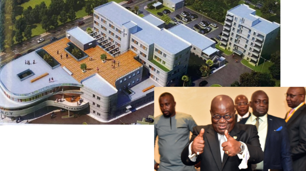 Nana Akufo-Addo Cuts Sod For €68 Million New La General Hospital