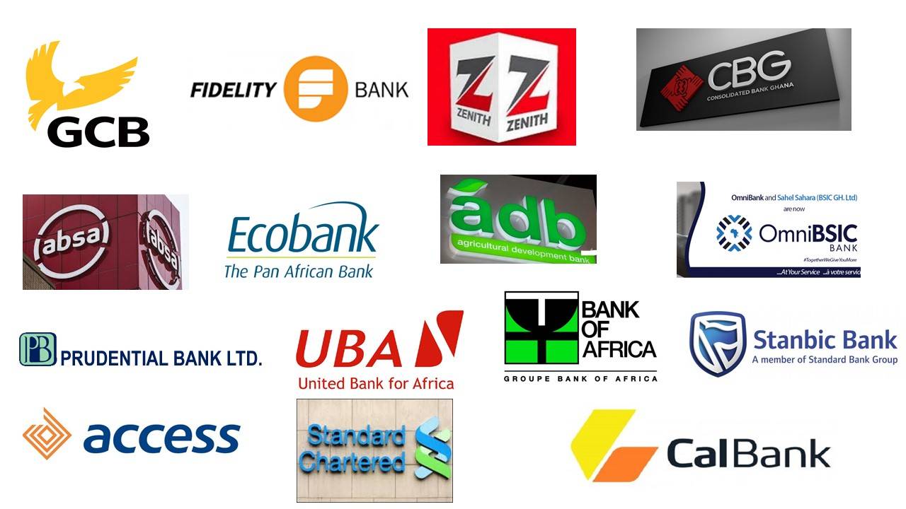 Find SWIFT codes of all banks in Ghana