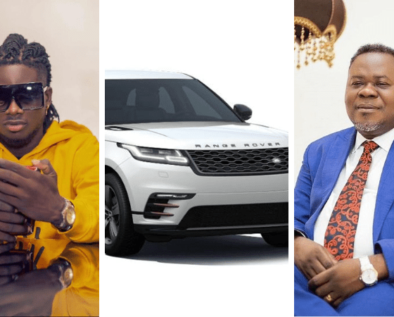 Dr. Kwaku Oteng surprises Kuami Eugene with brand new Range Rover Velar 2020