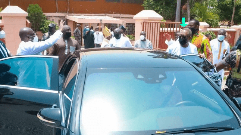 Bawumia and Hon Isaac Osei