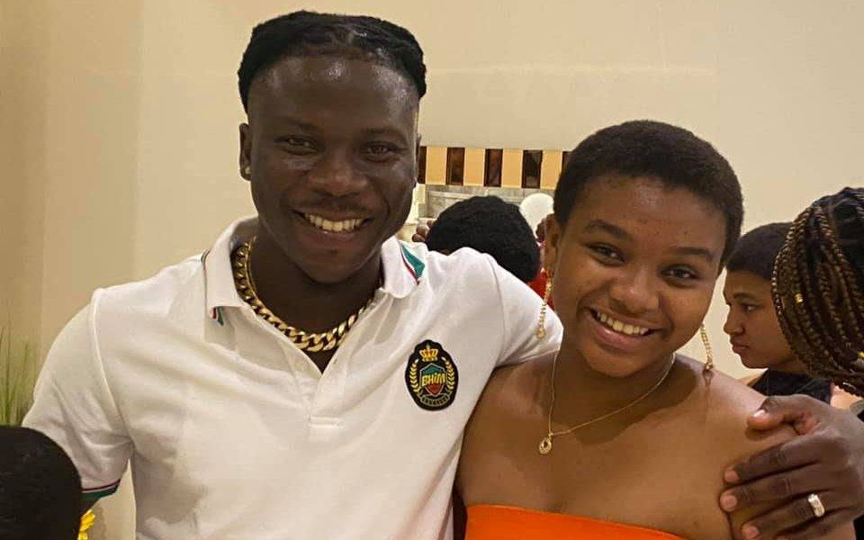 Stonebwoy and Hassan Ayarigas beautiful daughter