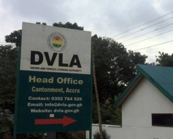 Location of DVLA offices in Accra