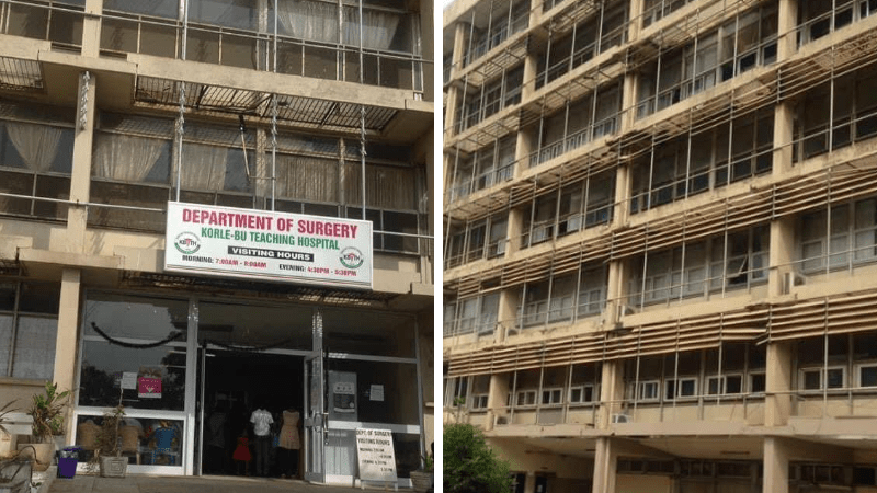 Surgical department at Korle-Bu