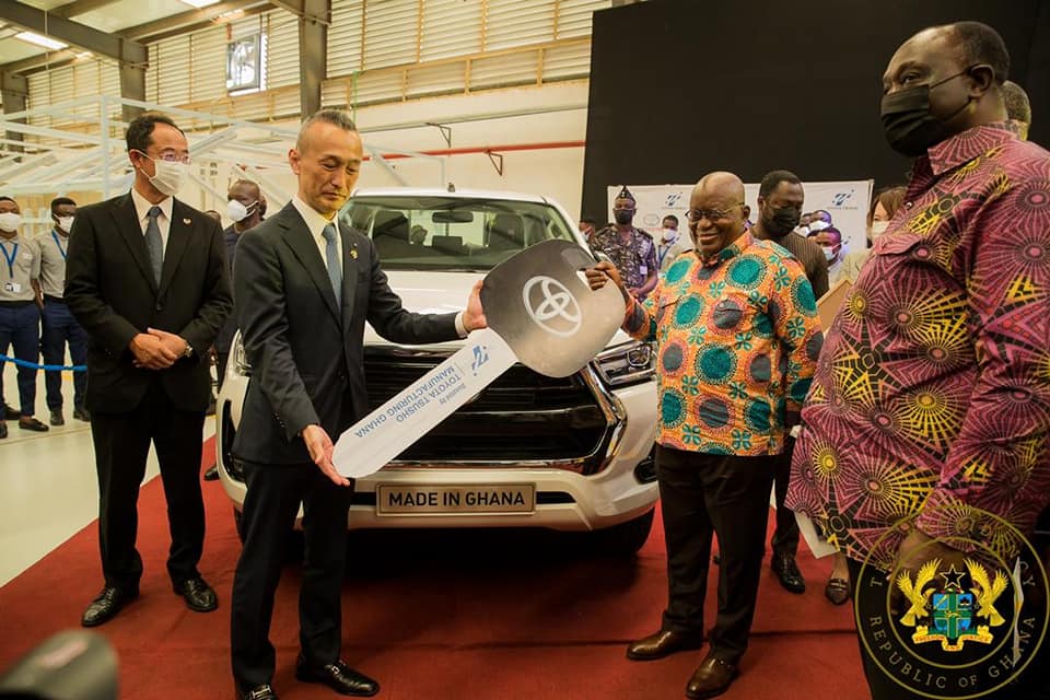 Akufo-Addo Commissions Toyota & Suzuki Vehicle Assembly Plant