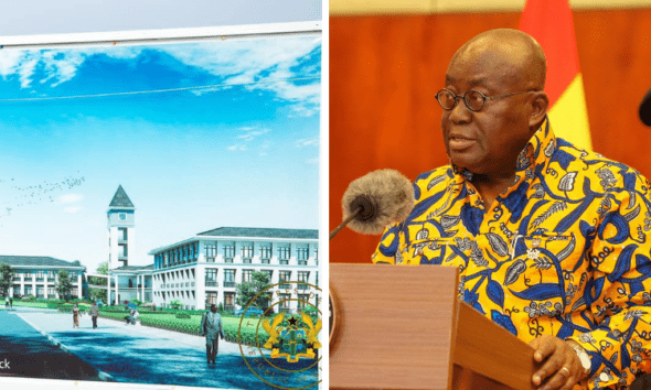 Akufo-Addo cuts sod for $60 million Phase 2 expansion project at UHAS