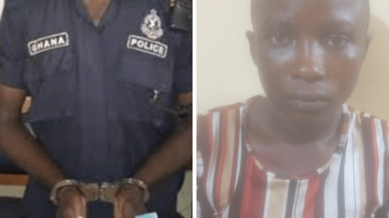 Policeman arrested for freeing a female suspect after bonking her in police cell