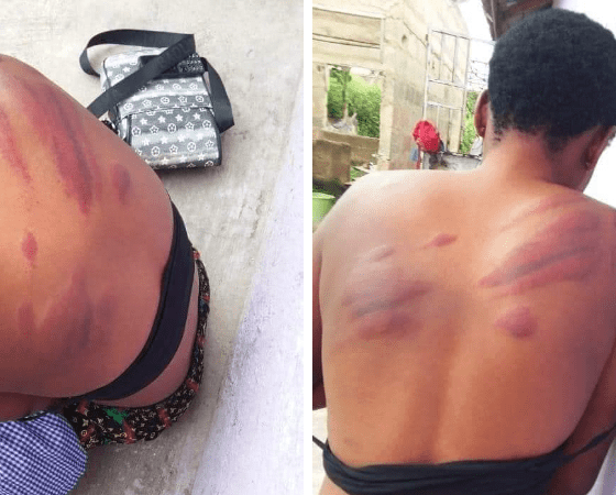 Headmaster mercilessly lashes final year student at Jachie-Pramso SHS