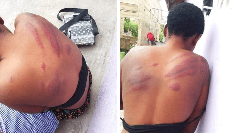 Headmaster mercilessly lashes final year student at Jachie-Pramso SHS