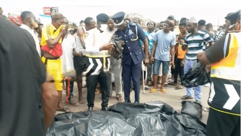 Nursing mother of a 6-month old baby on Okada crushed to death at Kasoa