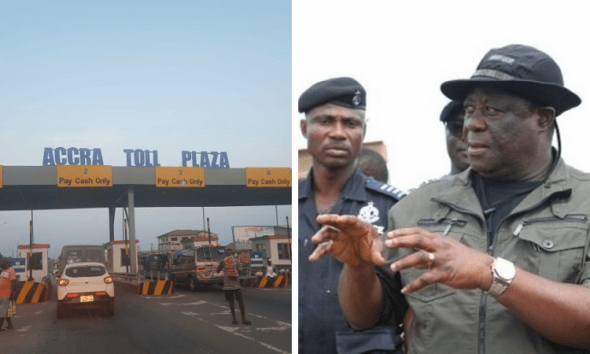 all toll booths in the country to shut down