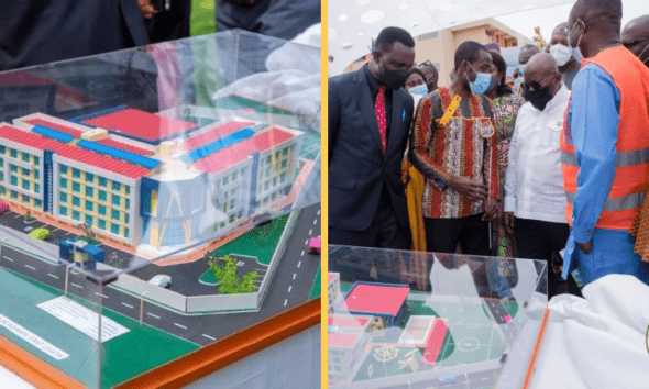 Nana Addo Cuts Sod For GH¢32 Million Accra STEM Academy