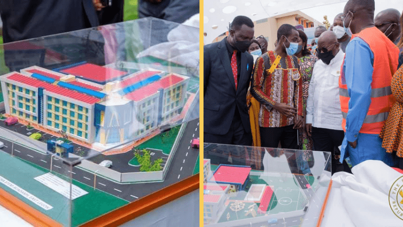 Nana Addo Cuts Sod For GH¢32 Million Accra STEM Academy