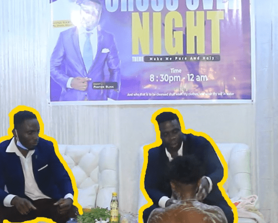 Pastor Blinks baths church members naked