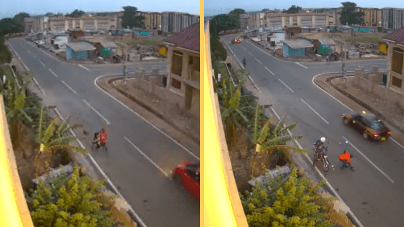 Woman helplessly robbed