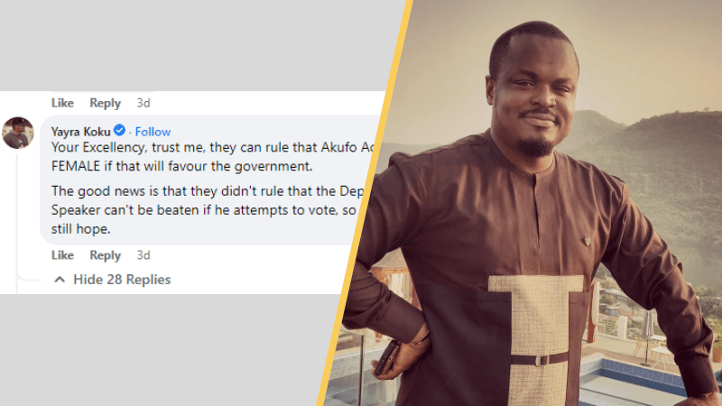 The Deputy Speaker can be beaten if he attempts to vote