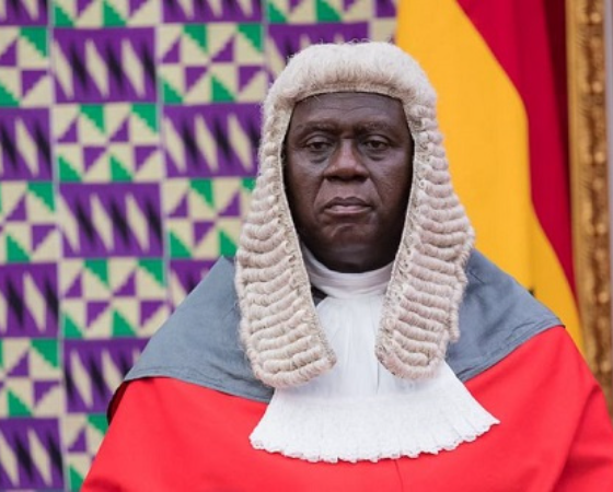 Justice Anin Yeboah retires