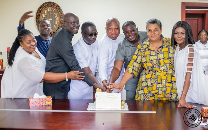 Gyakyie Quayson party in parliament