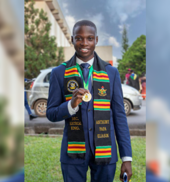 NSMQ Champion Anthony Papa Eliason Graduates