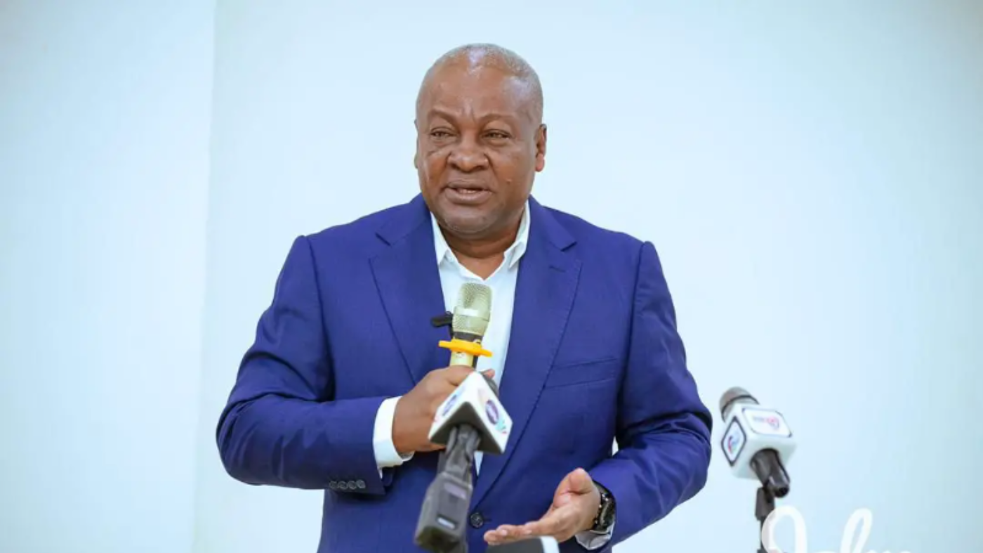 I can't promise you - John Mahama