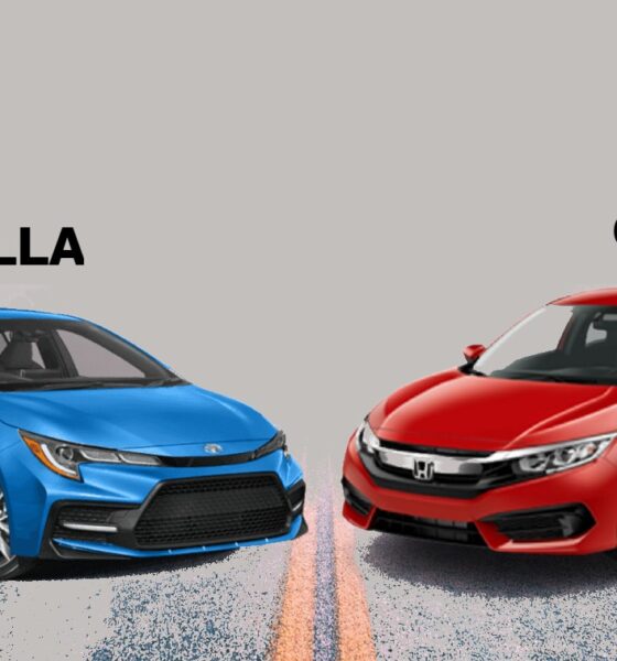 Honda Civic and Toyota Corolla