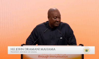President Mahama at Global Health & Prosperity through Immunisation Summit