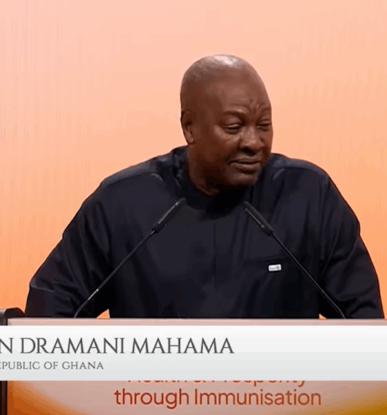 President Mahama at Global Health & Prosperity through Immunisation Summit