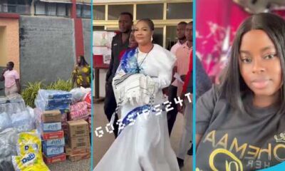 Ghanaian TikToker Adjoarh Cilla Celebrates Birthday with Nana Agradaa and Other Inmates at Nsawam Female Priso