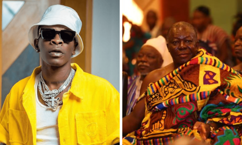 Shatta Wale and Otumfour