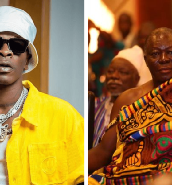 Shatta Wale and Otumfour